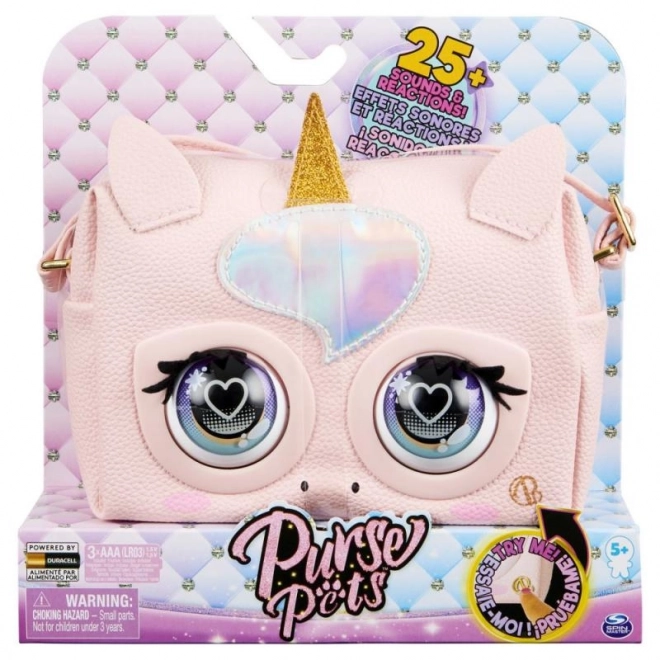 Sac à main interactif Licorne Purse Pets
