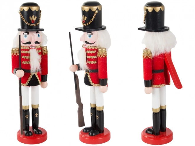 Casse-noisette en bois soldat - Décoration de Noël