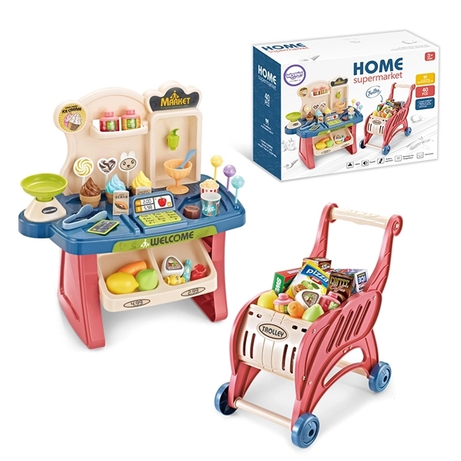 Supermarché avec Chariot pour Enfants