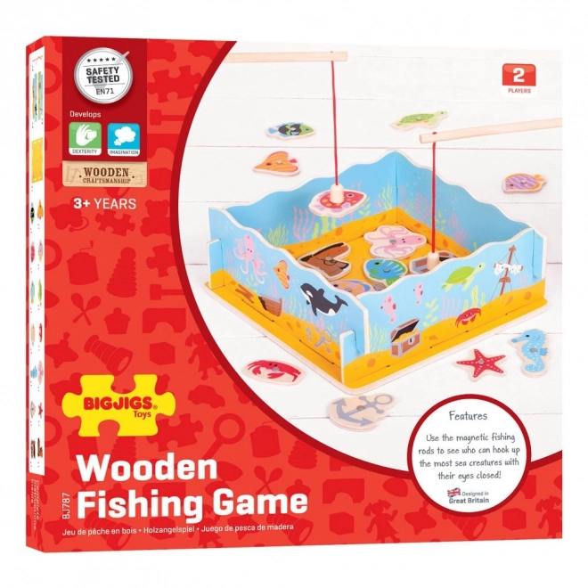 Jeu de pêche aimanté Bigjigs Toys