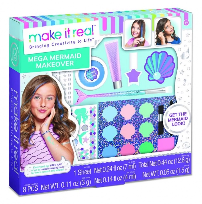 Ensemble cosmétique Make It Real Sirène