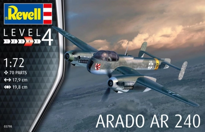 Modèle plastique Arado AR-240 1/72