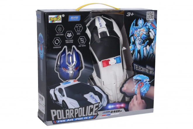 Autorobot RC contrôlé par montre 24 cm