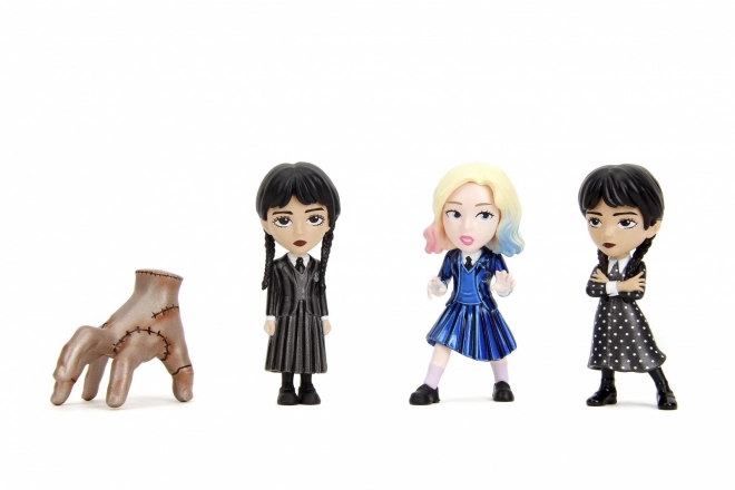 JADA figurines en métal Wednesday 4 pcs 6,5 cm