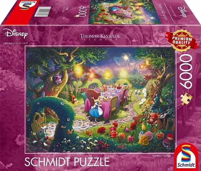 Puzzle Alenka au pays des merveilles : Le goûter du Chapelier fou 6000 pièces