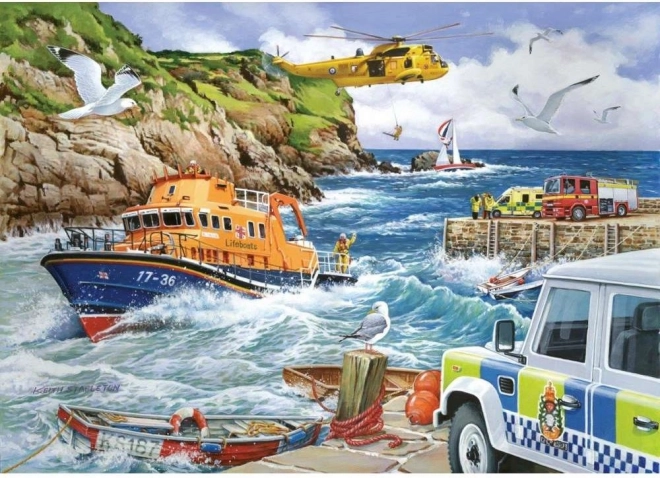 Puzzle Sauvetage 1000 pièces
