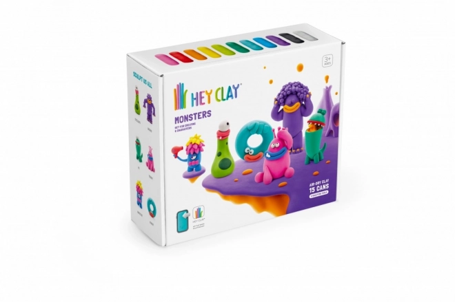 Hej Clay ensemble de plastique Monsters
