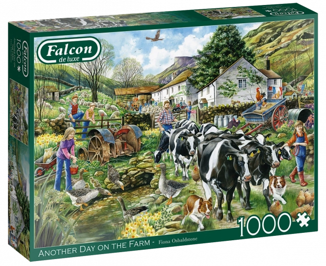 Puzzle Un autre jour à la ferme 1000 pièces