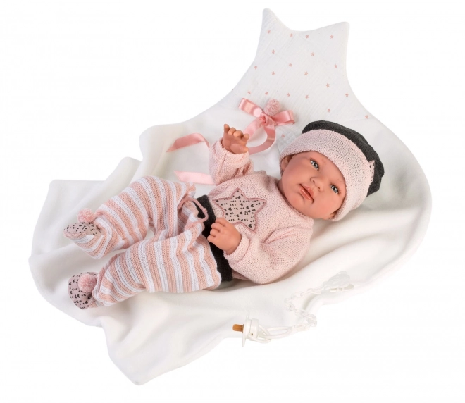 Llorens M843-26 tenue pour poupée bébé NEW BORN de taille 43-44 cm