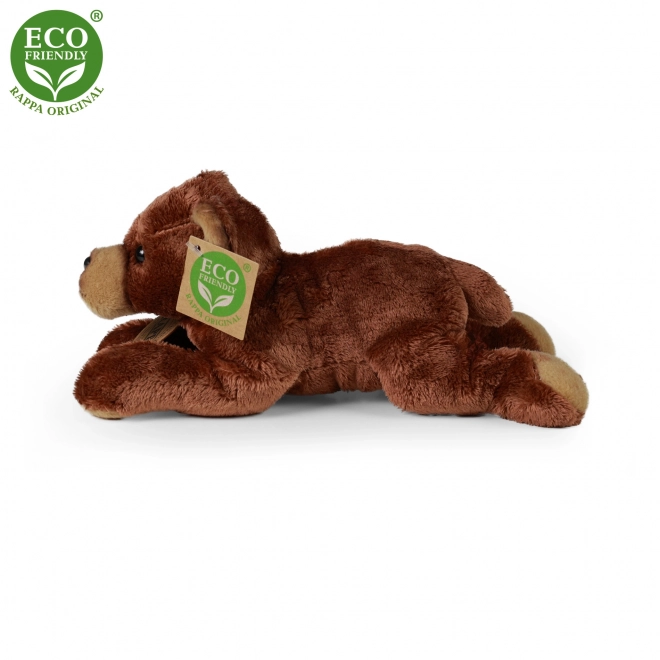 Ours en peluche RAPPA allongé 18 cm
