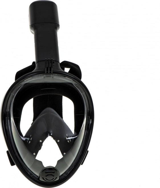 Masque de plongée intégrale pliable avec tuba L/XL noir
