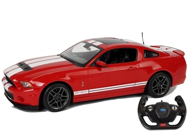 Voiture de course télécommandée Ford Shelby GT500 1:14 rouge