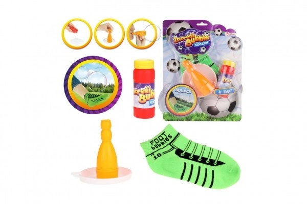 Bublifuk incroyable football avec accessoires sur carte 22x27x5cm