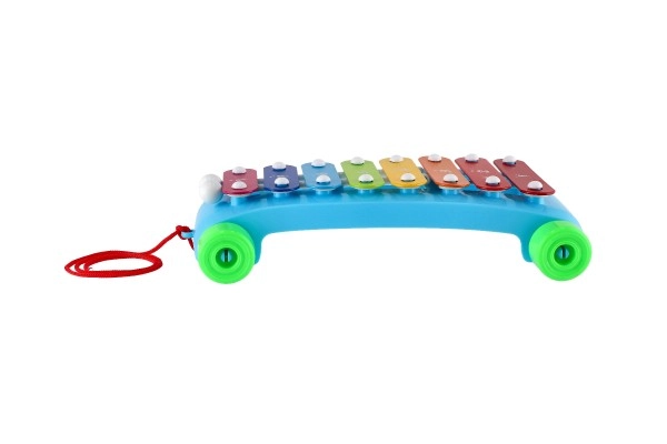 Ficelle à tirer et roulettes