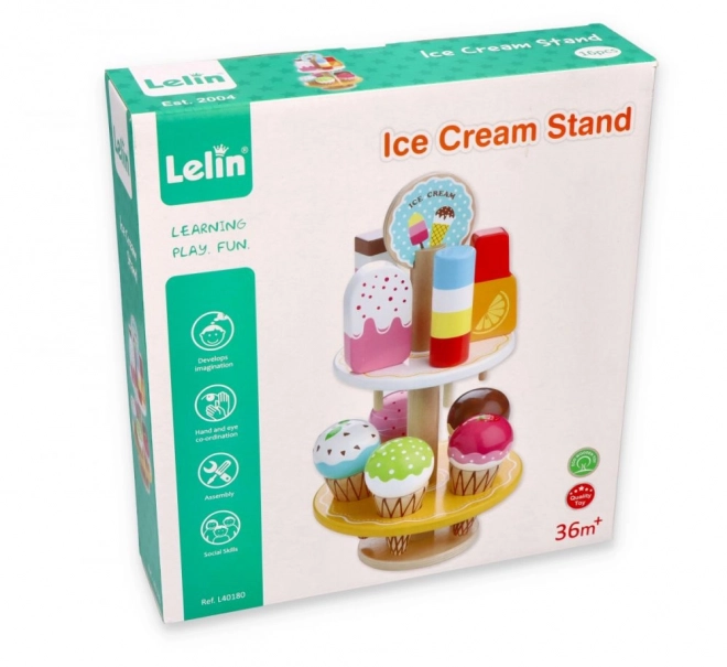 Stand de crème glacée