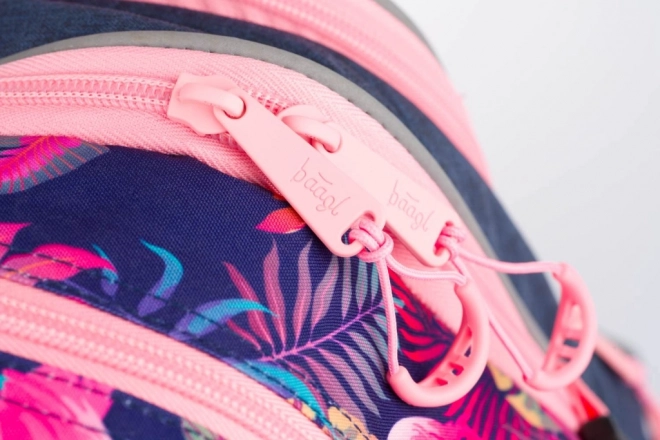 BAAGL Sac 0 dos scolaire Flamingo