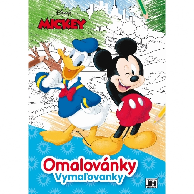 Livre de coloriage A4 Mickey Mouse