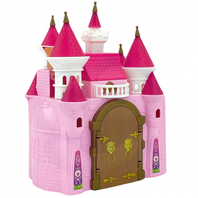 Château magique interactif avec carrosse et accessoires