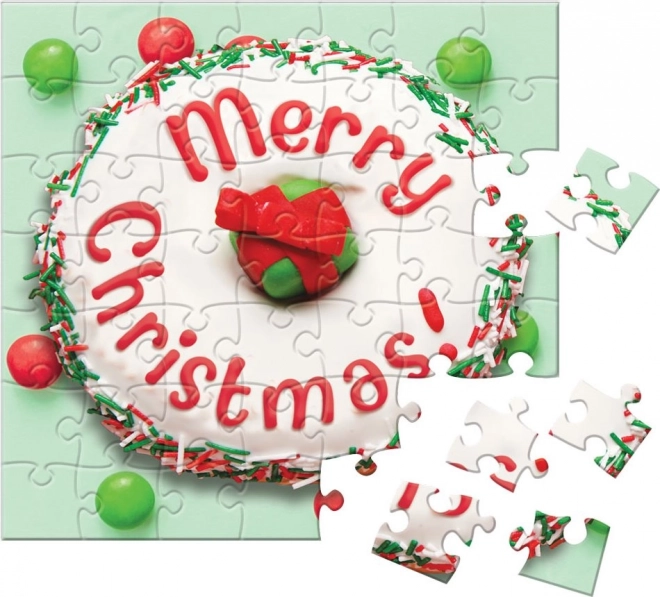 Calendrier de l'Avent avec puzzle Eurographics 24 x 50 pièces – Beignets de Noël