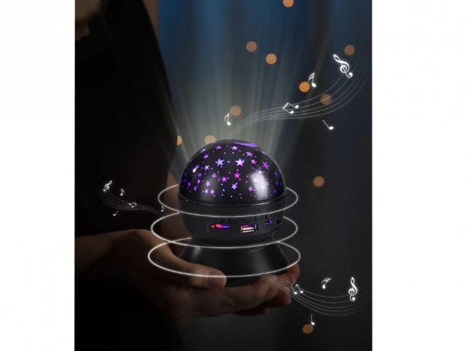 Projecteur LED nocturne avec haut-parleur et Bluetooth