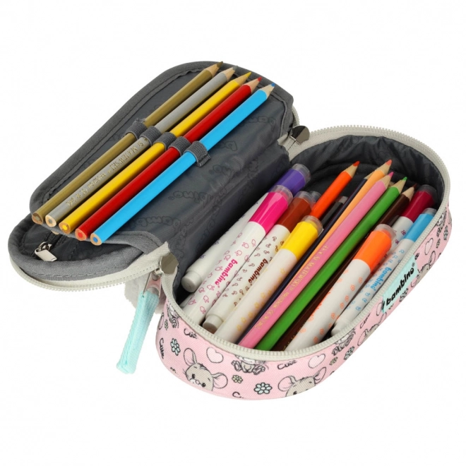 Trousse rigide avec image de souris