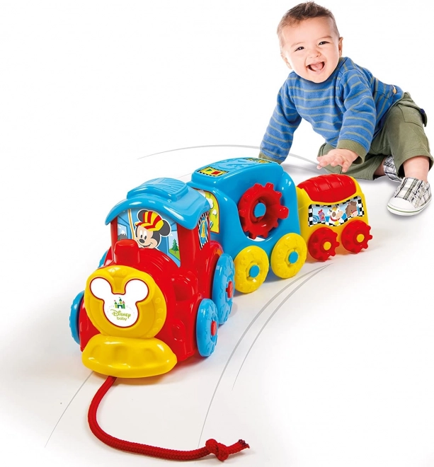 CLEMENTONI BABY Disney Train interactif empilable