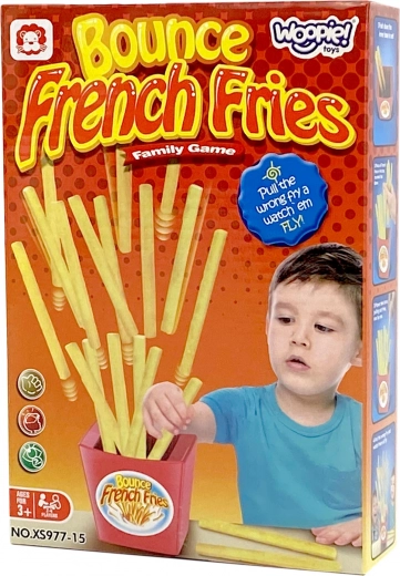 Jeu palpitant d’extraction de frites