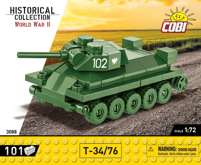 Jeu de construction du char T-34/76