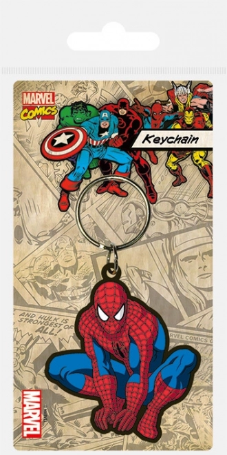 Porte-clés en caoutchouc Superman