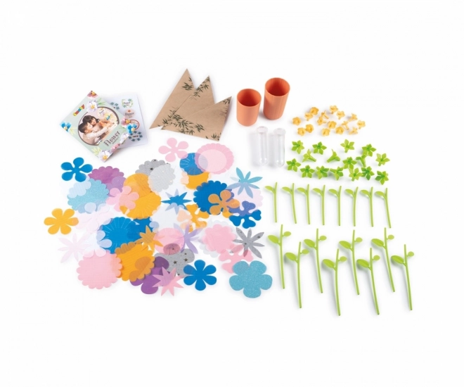Ensemble créatif pour la fabrication de fleurs