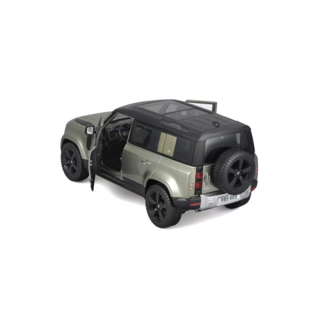 Voiturette en métal Land Rover Defender 110 verte