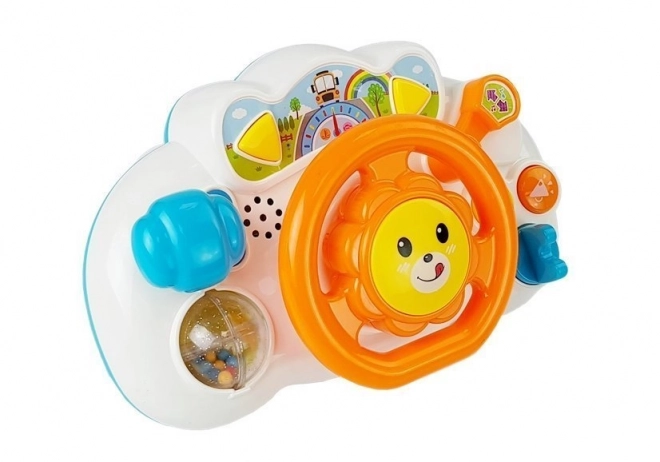 Volant interactif éducatif pour enfants Orange