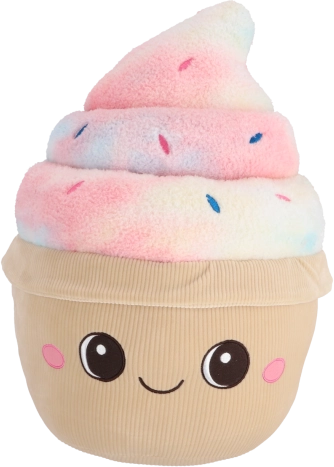 Cupcake en peluche – grand doudou tout doux 43 cm