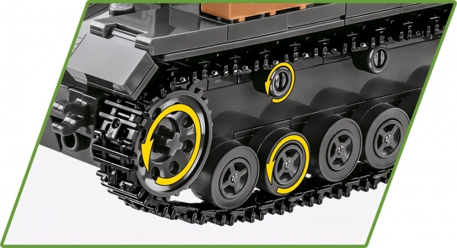 COBI 3127 Seconde Guerre mondiale char allemand Panzerkampfwagen IV Ausf. G 1:35