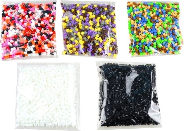 6000 perles en 12 couleurs pour une créativité colorée