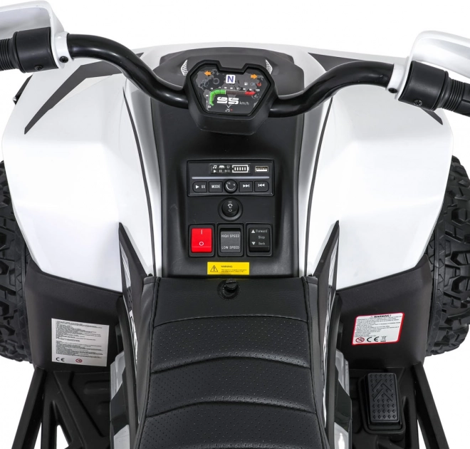Quad Fast Wheel – Blanc