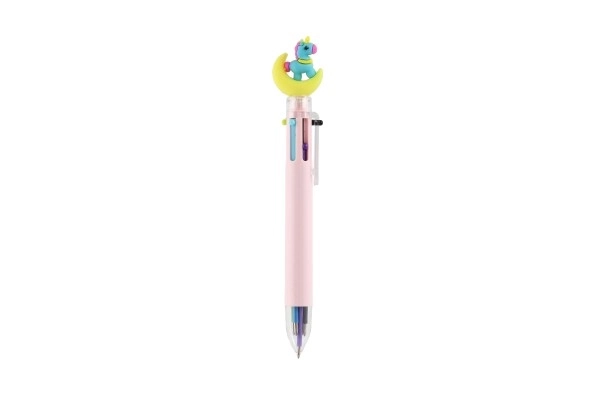 Stylo hexacolor avec licorne