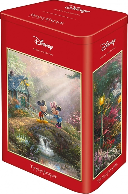 Puzzle dans boîte en métal Mickey & Minnie 500 pièces