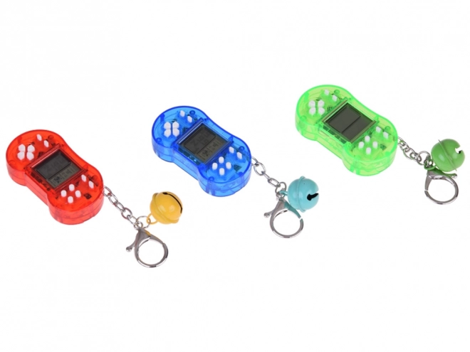 Pendentif de clé Little Bell Console - Jeux de voyage RÉTRO pour enfants GR0688