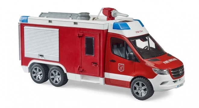 Bruder Camion de Pompiers MB Sprinter avec module lumineux et sonore