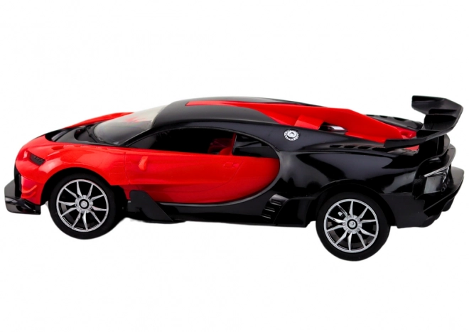 Voiture de sport télécommandée rouge 1:16 RC auto