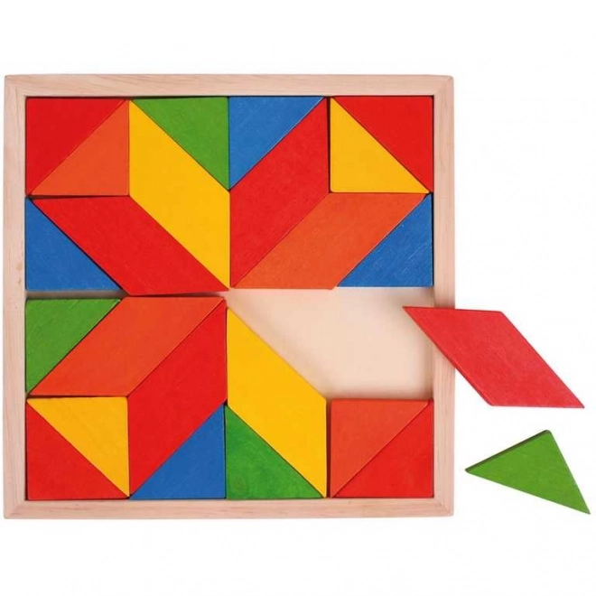 Mosaïque en bois Bigjigs Toys
