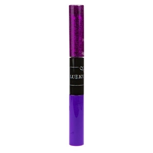 Lukky mascara 2-en-1 et paillettes pour cils, violet