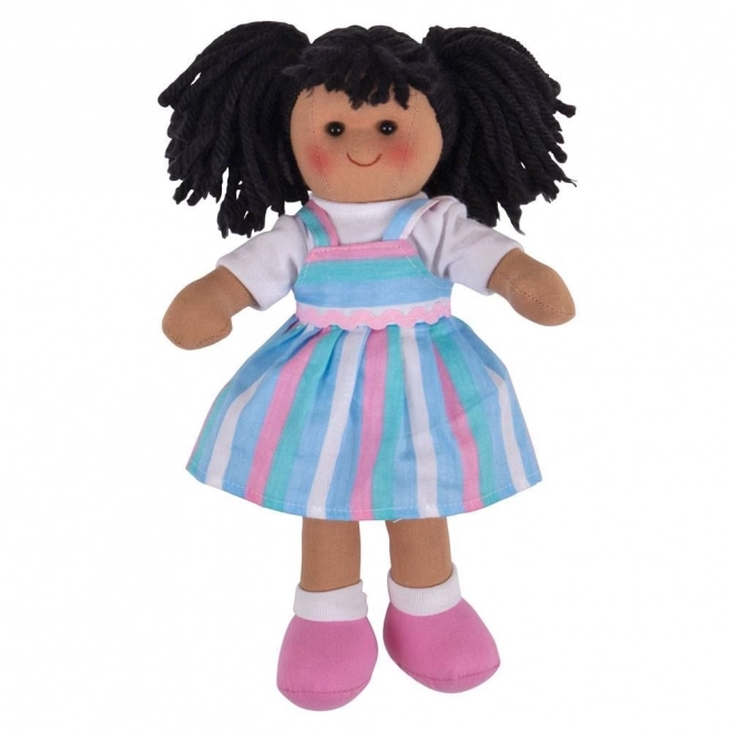 Poupée en tissu Kira 28 cm