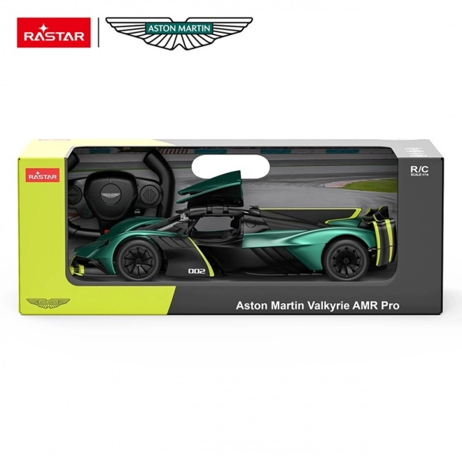 RC auto ASTON MARTIN Valkyrie AMR Pro 1:14 vert foncé RASTAR