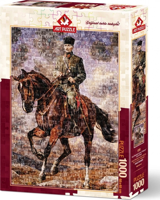 ART PUZZLE Puzzle Ghazi Mustafa Kemal sur son cheval 1000 pièces