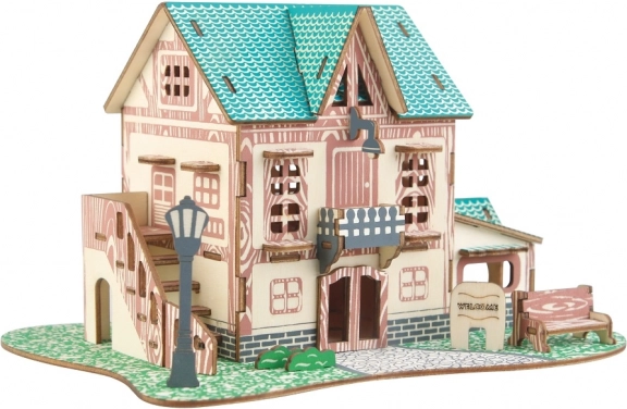 Puzzle 3D en bois auberge WOODCRAFT