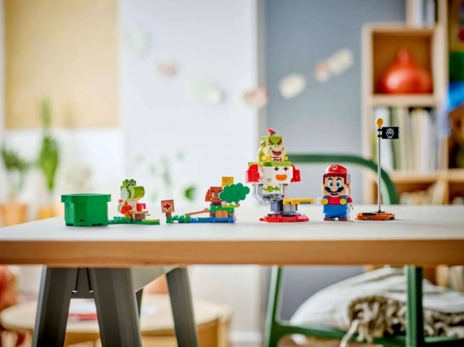 Aventure avec une figurine LEGO Super Mario interactive