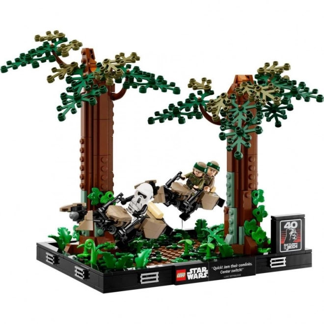 LEGO® Star Wars™ 75353 Chasse à Speeder sur la planète Endor™ – diorama