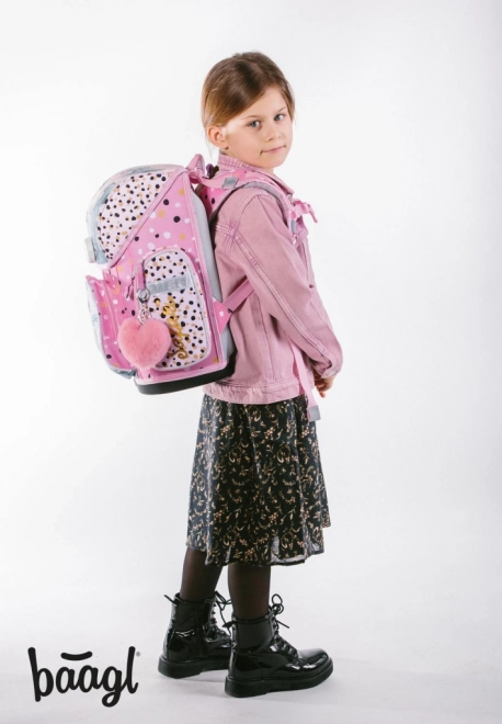 BAAGL SET 3 Ergo Safari : cartable, trousse, sac